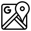 icono localización negro