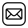 icono email negro